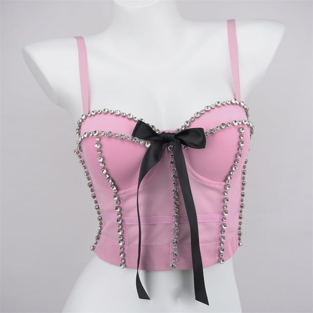 PEASKJP Shapewear Underwear for Women Firm Tummy Control Shapewear Slimming  Bodysuit, Pink S 