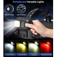 thumbnail image 4 of Linterna Frontal MoKo 2500 Lúmenes 9 LED 13 Modos IP44 Resistente al Agua, 4 of 8