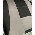 thumbnail image 5 of U.A.A. Inc ® 12 Piece Gray & Black Premium Double Stitched Seat Covers & Steering Wheel Cover Set Universal-Fit, 5 of 6