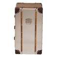 thumbnail image 4 of Baxton Studio Naylor Vintage Matte Bronze 3-Drawer Cabinet, 4 of 6
