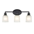 thumbnail image 5 of Amberle 3 - Light Matte Black / Black Wall Sconce, 5 of 6