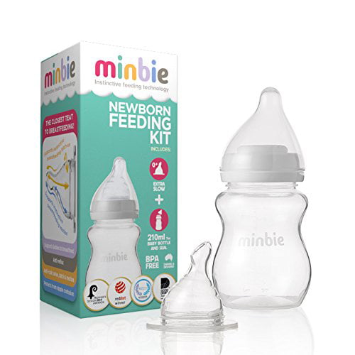 Baby Bottle with Extra Slow Flow Nipple 