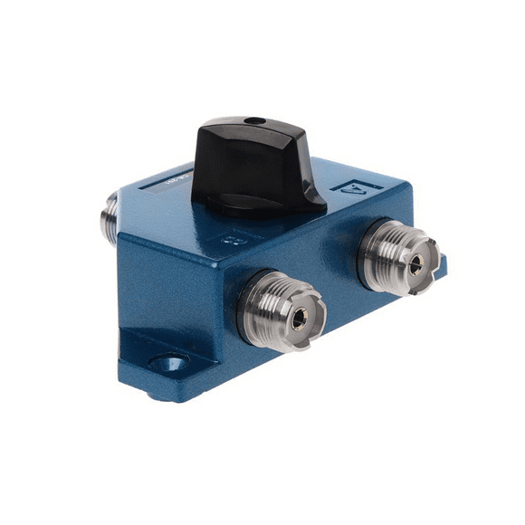 CA-201 Antenna Switcher UHF Manual Aerial Female Connector Adapter Converter CB Radio Antenna Coax Switch Y98A
