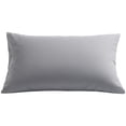 thumbnail image 2 of Pillow Cases Queen 1PCS - Grey Double Brushed Microfiber Pillowcases, Super Soft Pillow Case Covers with Envelope Closure, Wrinkle, Fade and Stain Resistant, 29.2x18.9 Inches, 2 of 9