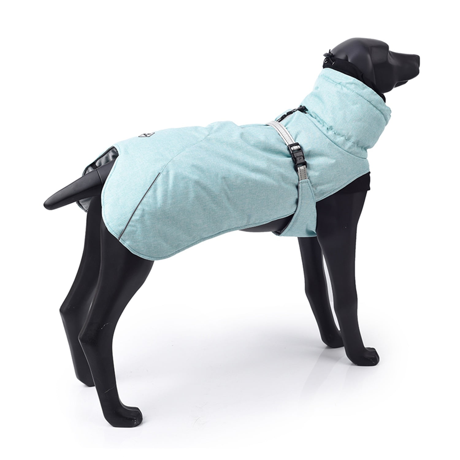 Pefilos New Style Winter Dog Jacket for Medium Dogs with Waterproof Warm Dog Coats for Small Dogs Girl Polyester Filling Fabric Sport Vest for Dogs, Blue M Pefilos New Style Winter Dog Jacket for Medium Dogs with Waterproof Warm Dog Coats for Small Dogs Girl Polyester Filling Fabric Sport Vest for Dogs, Blue M