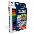 thumbnail image 4 of Crayola Fine Point Doodle Markers, 12 Count, 4 of 9
