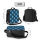 thumbnail image 2 of Disketp Blue Owl Bolsa Térmica Estampada para Almuerzo, Lonchera para Hombres y Mujeres Adultos, 2 of 7