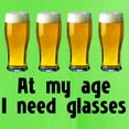 thumbnail image 3 of CafePress - At My Age I Need Glasses Light T Shirt - Light T-Shirt - CP, 3 of 4