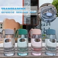 thumbnail image 6 of Christmas SAVlNGS C1earance! Cbcbtwo Water Bottles, 13oz BPA Free Mini Wide Mouth Drinking Water Bottle Handle, Leak Proof Portable, for College School Supplies Travel, 6 of 6