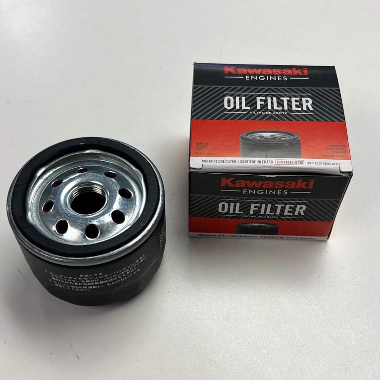 Kawasaki, Oil Filter, Replaces 49065-7007, Fits Kawasaki Engines
