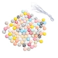 thumbnail image 4 of Silicone Beadsfor Keychain Making,100pcs Colorful Silicone Beads Silicone Beads Silicone Beads Top-Notch Performance, 4 of 9