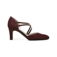 thumbnail image 2 of LifeStride Womens Grace Faux Suede Strappy D'Orsay Heels, 2 of 3