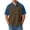 N1-Brown, variant on Havenx Raglan Short Sleeve Polo Shirts for Men Denim Collar Patchwork T-Shirt Button Down Short Sleeve Polo Shirts Contrast Colors Workout Lightweight Classic Athletic Sports Clothing,Royal Blue S