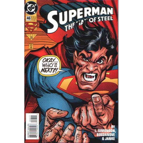 Superman: The Man of Steel #46 VF ; DC Comic Book