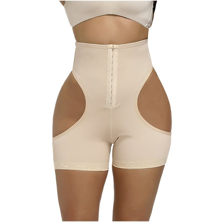 Aueoeo Compression Underwear Women, Tummy Trainer for Women Women's High  Waist Nice Buttocks Peach Buttocks Belly-Up Pants Slim Pants 