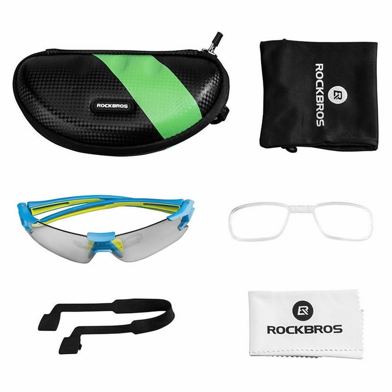 ROCKBROS Photochromic Cycling Bicycle Bike Glasses Outdoor Sports