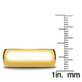 thumbnail image 3 of Dimaya Fine Jewelry 14K Yellow Gold 8-mm Unisex Comfort-Fit Polished Wedding Band, 3 of 7
