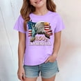 thumbnail image 2 of UngA 250 Anniversary Shirts Boys Girls 4th of July Shirts Toddler Patriotic American Flag Tees Kids Memorial Day USA T-Shirts 2-14 Years,Purple, 2 of 4