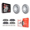 thumbnail image 1 of Transit Auto Rear Coated Disc Brake Rotors and Semi-Metallic Pads Kit for Car Mercedes-Benz Metris KGS-102697, 1 of 11