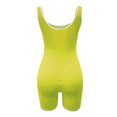 thumbnail image 4 of Baberdicy Combinaisons pour Femmes en Liquidation! T-Shirt Décontracté à Manches Courtes Col en V Ample Jaune, 4 of 5