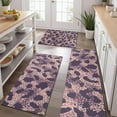 thumbnail image 2 of Purple and Pink Leopard Pattern Kitchen Rugs Sets Of 3,Kitchen Runner Rugs Non Skid Washable,Decorative Kitchen Floor Mats for Kitchen,Sink,Laundry,17"x30"+ 17"x47" + 17"x59", 2 of 6