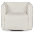 thumbnail image 5 of Ashley Furniture Lonoke Metal Swivel Accent Chair in Gray & Black, 5 of 6