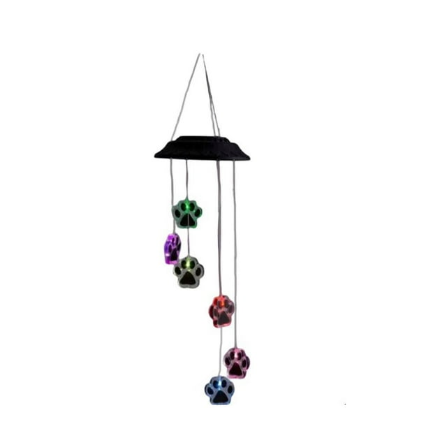 Matsuzay Luz Solar, carillón de viento, adorno de iluminación, interesante lámpara LED para exteriores, decoración colgante, lámparas de paisajismo, Iluminación y accesorios Matsuzay HA073483-01
