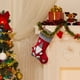 thumbnail image 5 of Muñeca Navidad 3D Caramelos de Caramelos | Portaregalos decorativos para colgar de tela en Navidad | Gran apertura | Diseño Duradero con Líneas | Decoración festiva de chimenea con árbol, 5 of 7