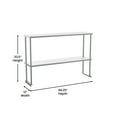 thumbnail image 5 of BizChair Commercial Grade 430 Stainless Steel 18 Gauge NSF Certified 48" x 12" Metal Kitchen Double Overshelf, 5 of 10