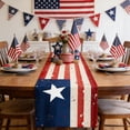 thumbnail image 4 of Cheapark USA Independence Day Theme Table Runner Flag Star Pattern Mat 2026 4th of July Party Dining Decor, 4 of 6