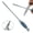 A4_Blue 11.73", variant on Veeogra Knife Sharpening Steel Rod,10.16" Butcher Steel Sharpener Stick,Polished Stainless Steel Rod,Ergonomic Handle Honing Rod,Sharpening Rod With Hanging Hook,Grilling Hunting Blade Sharpener