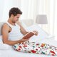 thumbnail image 5 of Balery Canada Day Pantalones de pijama para hombre, pijama ultraligero, pantalón de descanso-XX-Large, 5 of 6