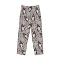 thumbnail image 4 of Balery Halloween Gnome print Men's Pajama Pants,Ultra Lightweight Pjs,Lounge Pant-Medium, 4 of 9