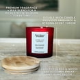 thumbnail image 6 of Better Homes and Gardens Amber and Saffron Scented 2-Wick Frosted Jar Candle 12oz., 6 of 12