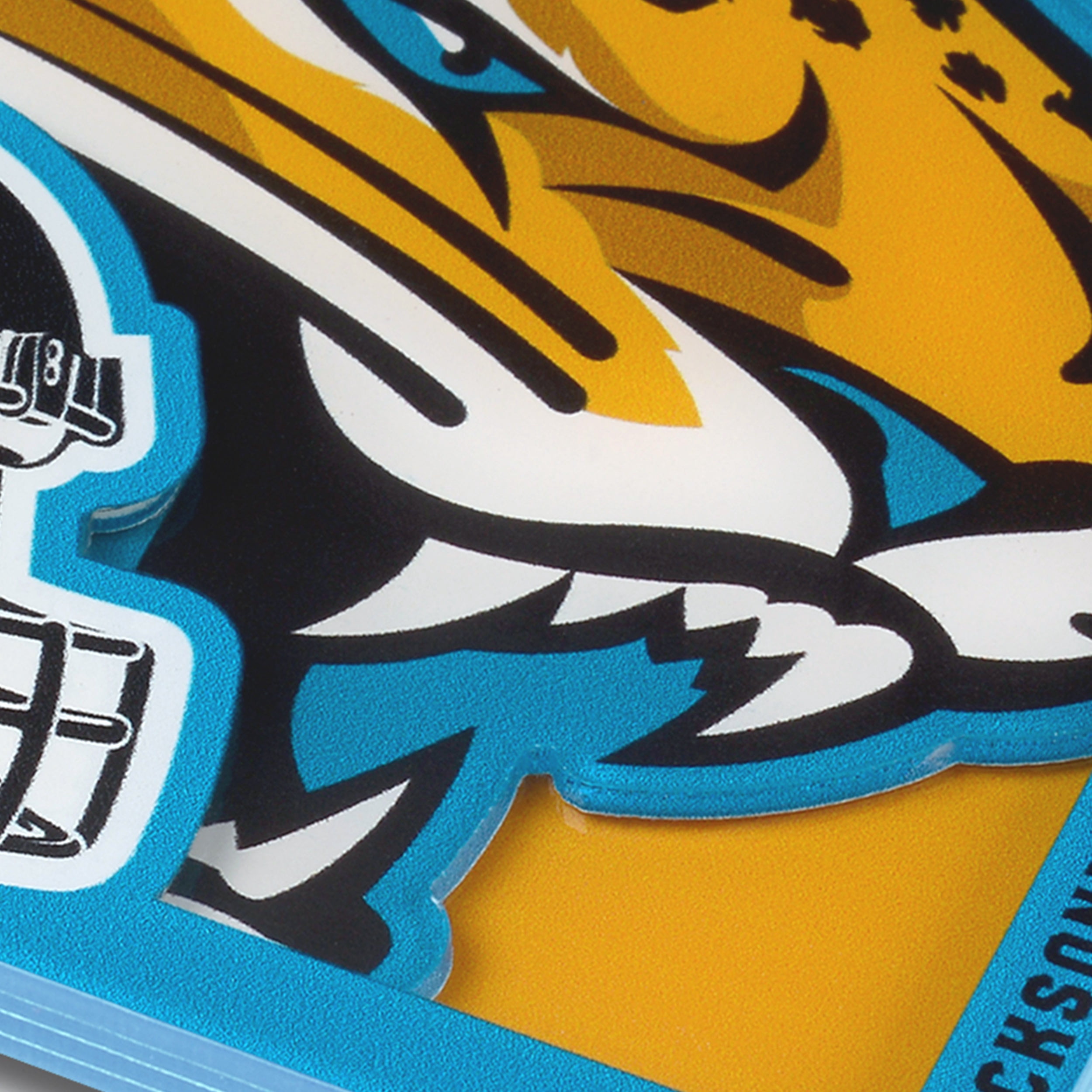 YouTheFan NFL Jacksonville Jaguars 3D-LSC 3D Logo Series Coasters - Pack of 2