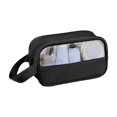 thumbnail image 1 of LCXmlly Portable Storage Bag Large Capacity Waterproof Portable Toiletry Makeup Pouch Organizer Clear PVC Travel Pouch with Zipper Handle, 1 of 9