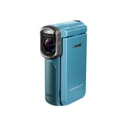 Sony Handycam HDR-GW77V Digital Camcorder, 3" LCD Touchscreen, 1/3.91" Exmor R CMOS, Full HD, Blue