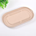 thumbnail image 2 of 10pcs 850ml Disposable Meal Prep Containers Paper Food Takeout Box Eco-friendly Lunch Boxes (Pulp Lid), 2 of 8