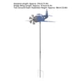 thumbnail image 7 of Metal Airplane Weather Vane Outdoor Wind Spinner Windmill For Garden Patio Lawn Yard Decor, 7 of 7