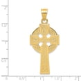 thumbnail image 5 of Finest Gold 14K Yellow Gold Polished Celtic Cross Pendant, 5 of 5