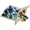 thumbnail image 6 of WE Games Solid Wood Chinese Checkers Board Game Set with Glass Marbles, 11.5 inches, 6 of 8