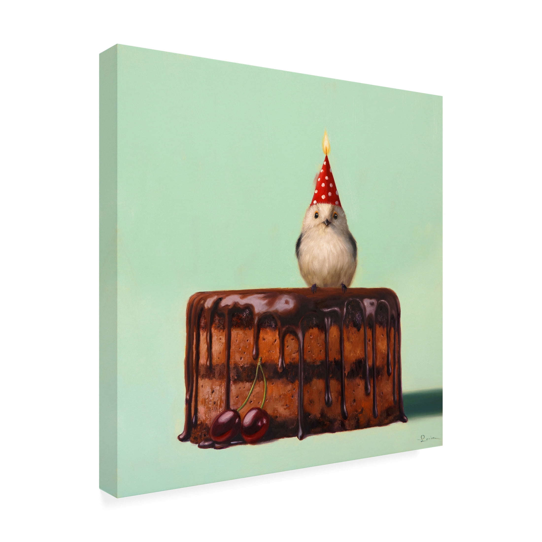 Canvas Wall Art - Lucia Heffernan 'Make A Wish' Wall Art for Living Room, Bedroom, or Office Décor by Trademark Fine Art - 24 x 24 Inches