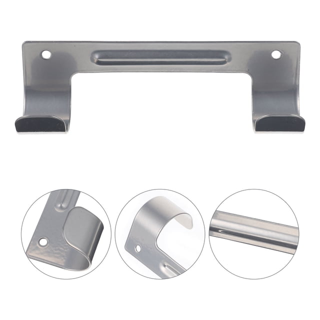 OULII Wall Hanging Hooks 1Pcs Grey Steel Ironing Board Hook For Office Use