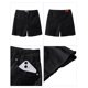 thumbnail image 5 of Pantalones cortos luvamia FLExclusive, vaqueros para mujer, talle alto, color negro, 5 of 7