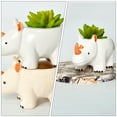 thumbnail image 2 of Flower Planter Small Pot Classic Design Suitable Windowsill 1Set 4.9X8.3In, 2 of 9