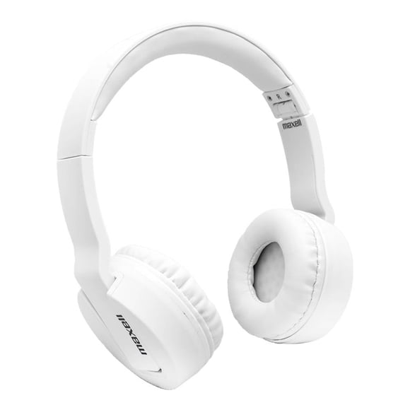 Audífonos On Ear Maxell Solid2 Con micrófono Blancos