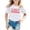 Z1-White, variant on Kids' Flower Girl Graphic T-Shirt, Girls' Casual Short Sleeve Tee, Cute Floral Letter Print Top for Wedding & Special Occasions