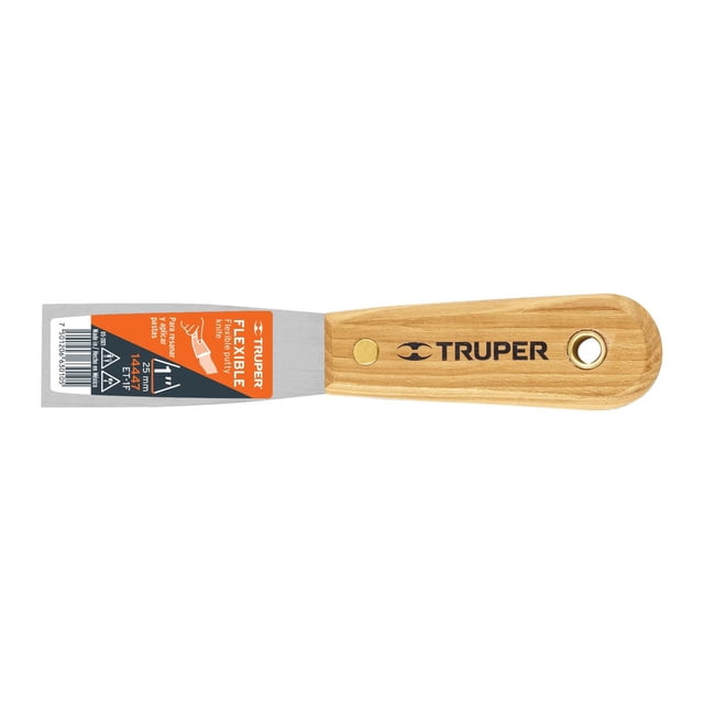 Espátula Flexible Mango De Madera 1' Truper TRUPER ET-1F