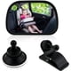 thumbnail image 2 of Espejo retrovisor para bebé, espejo retrovisor para coche para bebé, espejo retrovisor para bebé, espejo retrovisor para asiento trasero de seguridad para bebé con giro, contiene dos bases. RV, 2 of 5