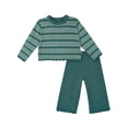 thumbnail image 3 of Modern Moments by Gerber Toddler Girl Pointelle Sweater Knit Set, 2-Piece, Sizes 12 Months - 5T, 3 of 9